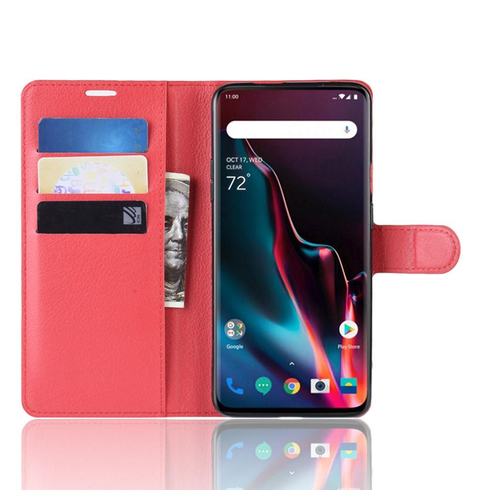 Mobilveske OnePlus 7 Pro rød
