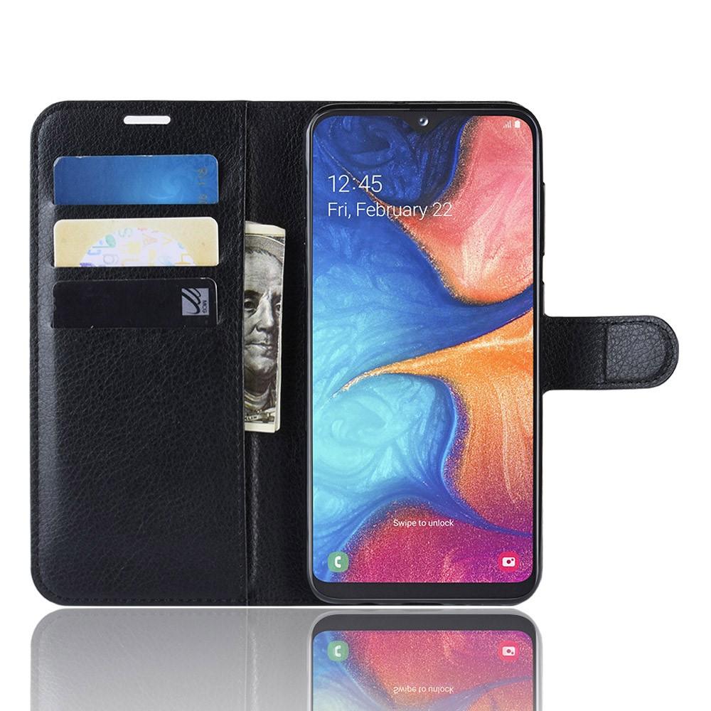 Mobilveske Samsung Galaxy A20e Svart