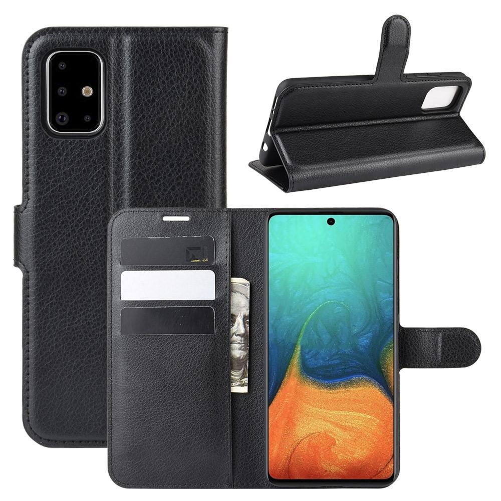 Mobilveske Samsung Galaxy A71 Svart