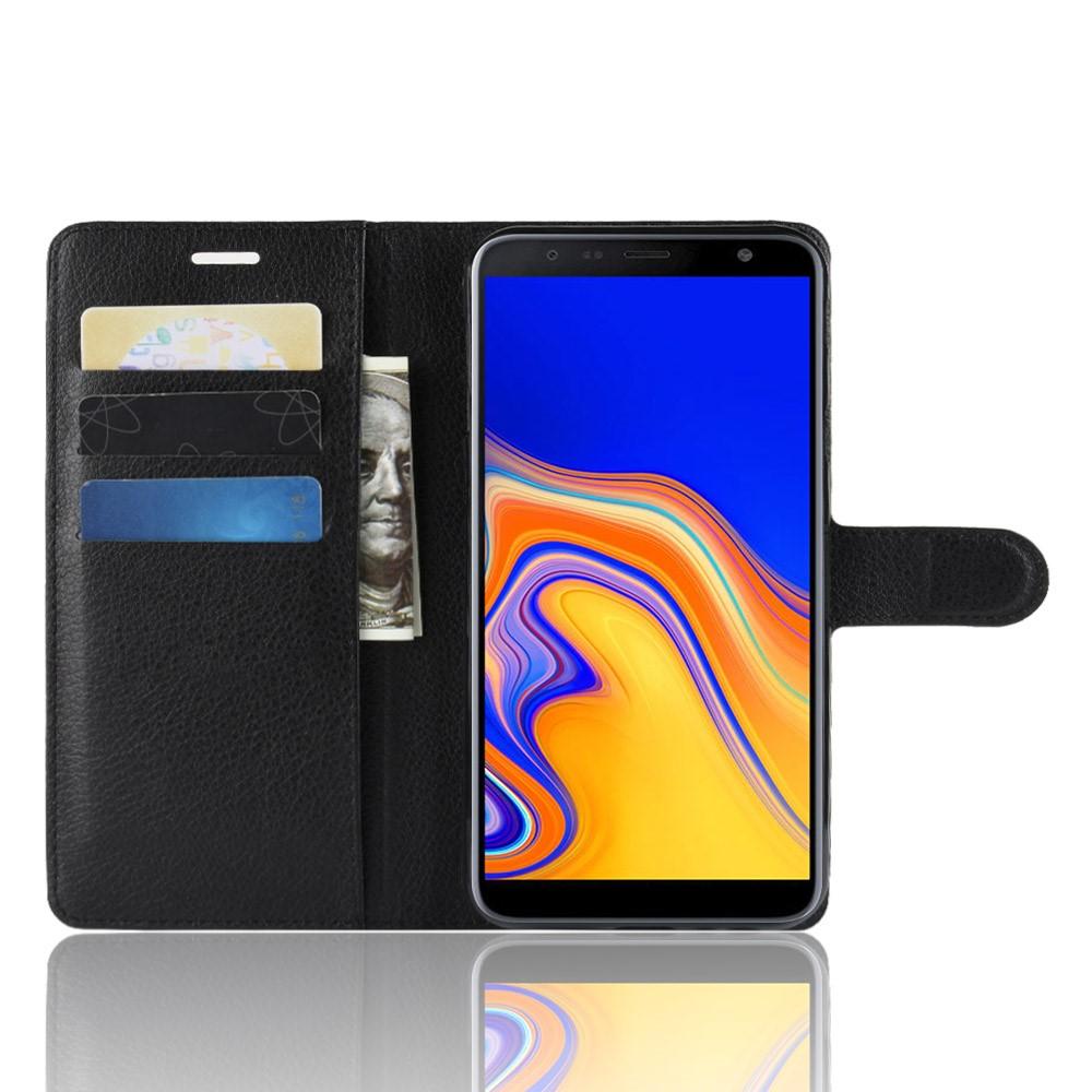 Mobilveske Samsung Galaxy J4 Plus 2018 svart