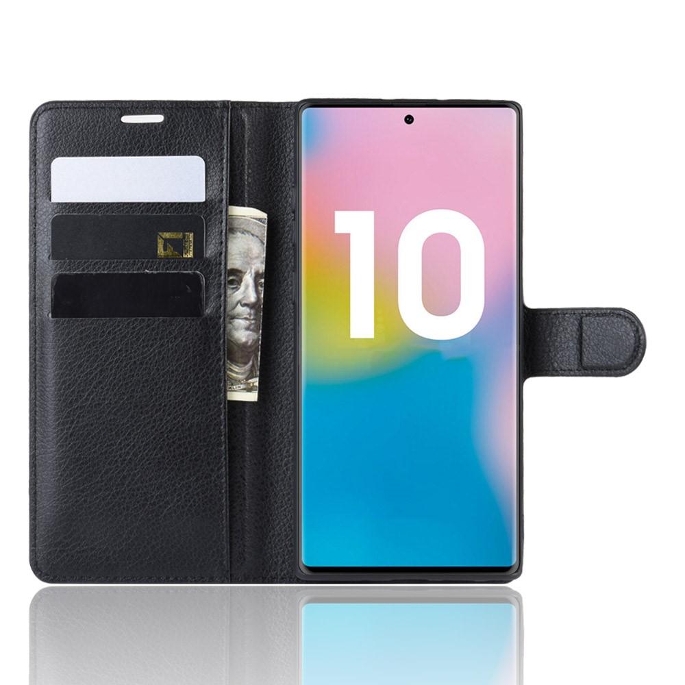 Mobilveske Samsung Galaxy Note 10 Plus Svart