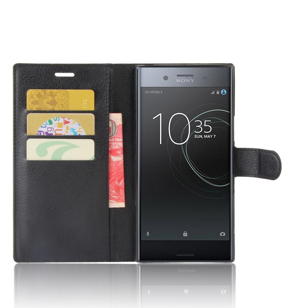 Mobilveske Sony Xperia XZ Premium svart