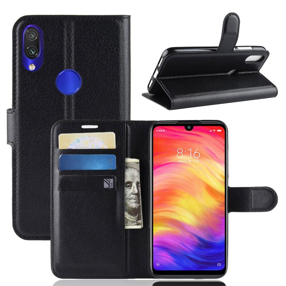 Mobilveske Xiaomi Redmi Note 7 svart