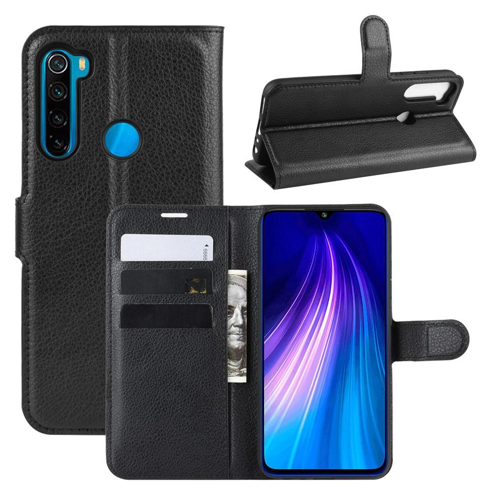 Mobilveske Xiaomi Redmi Note 8 svart