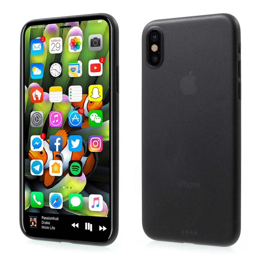 iPhone X/XS Deksel UltraThin svart