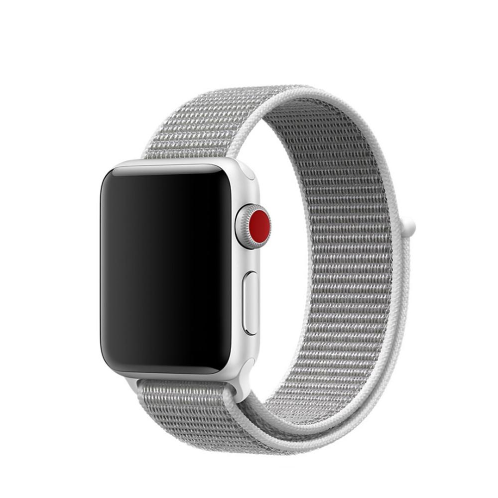 Apple Watch 41mm Series 9 Nylonreim grå