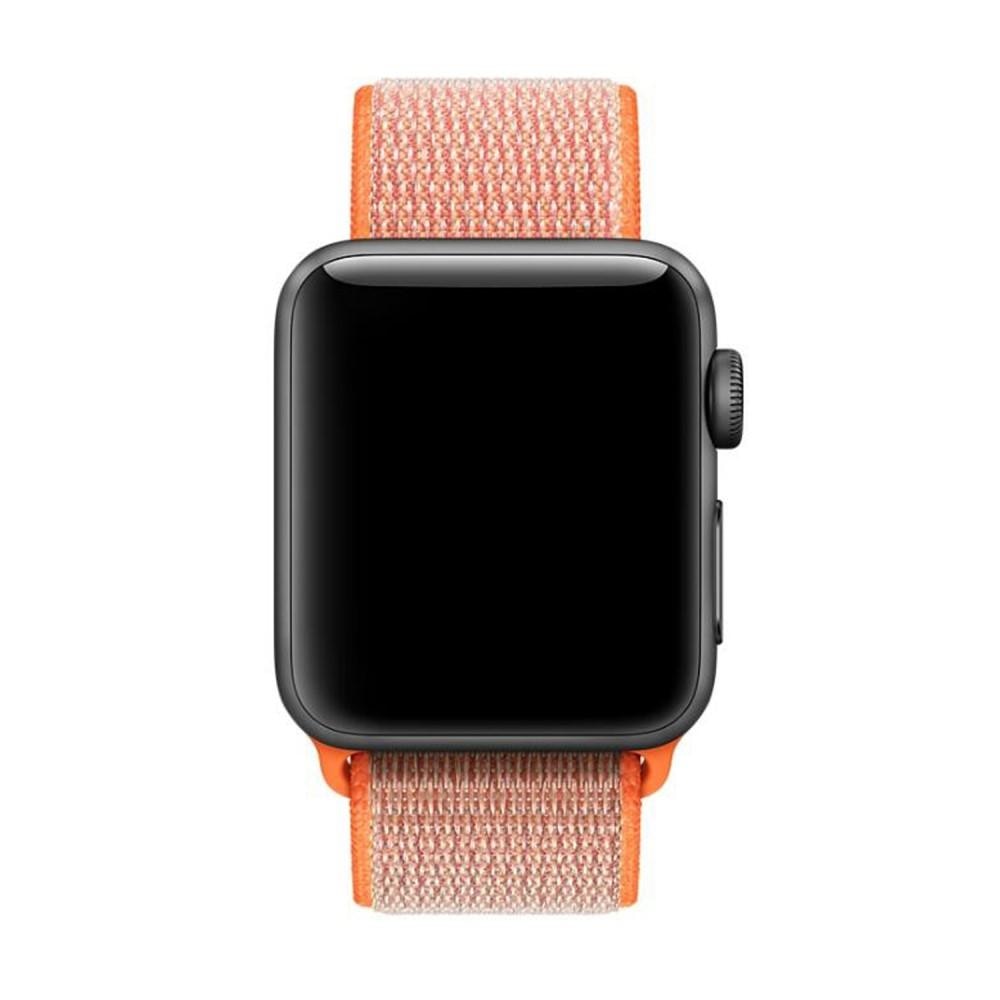 Apple Watch 44mm Nylonreim oransje