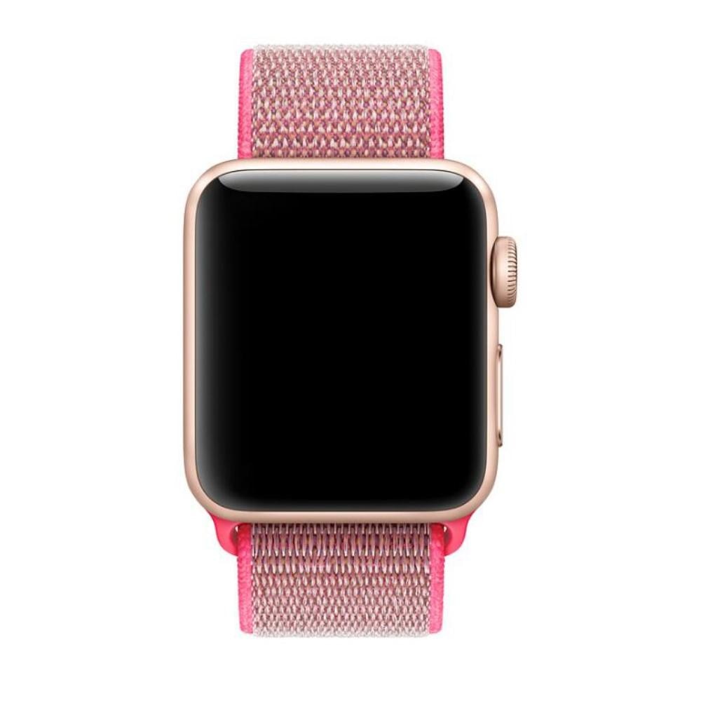 Apple Watch 42/44/45 mm Nylonreim rosa