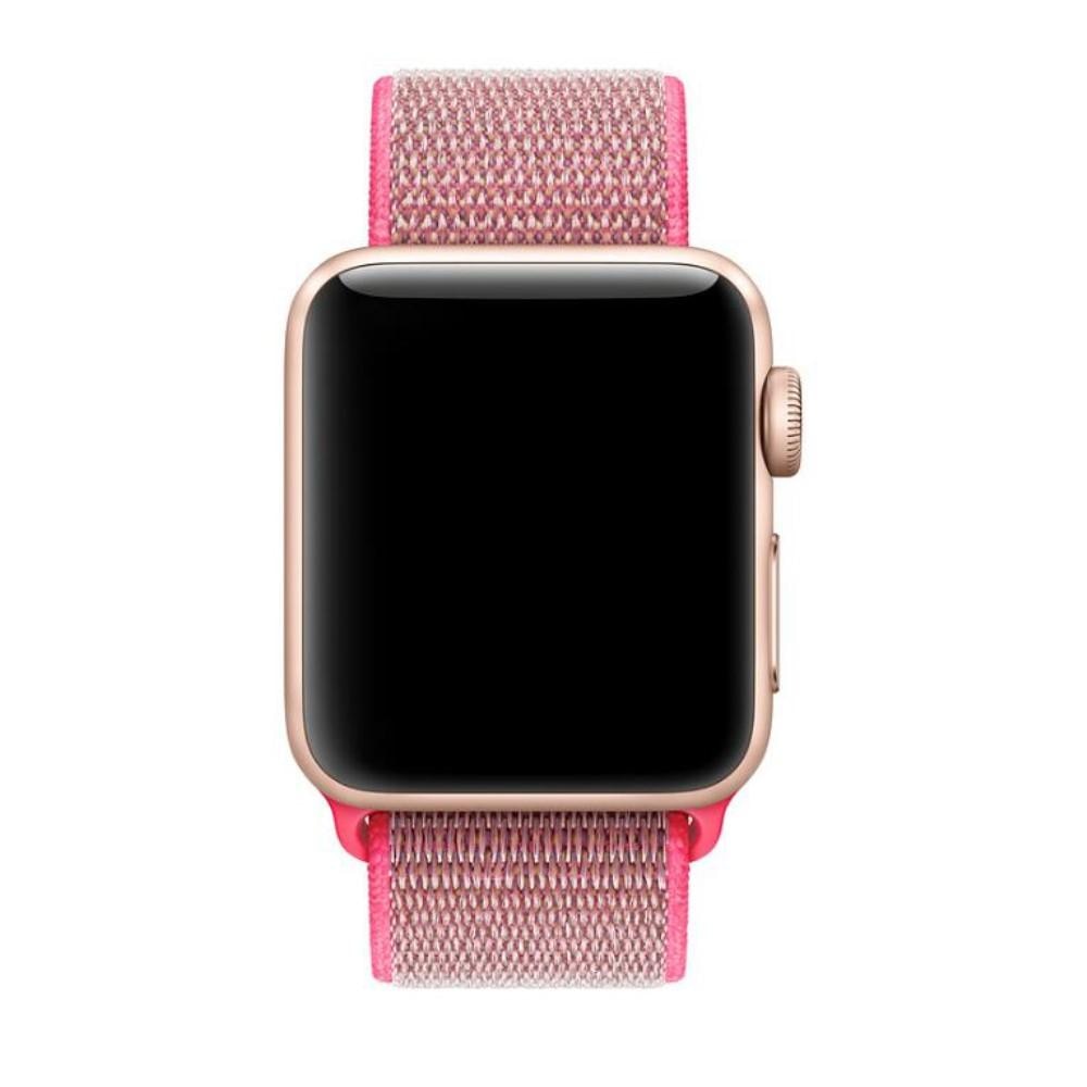 Apple Watch 45mm Series 7 Nylonreim rosa