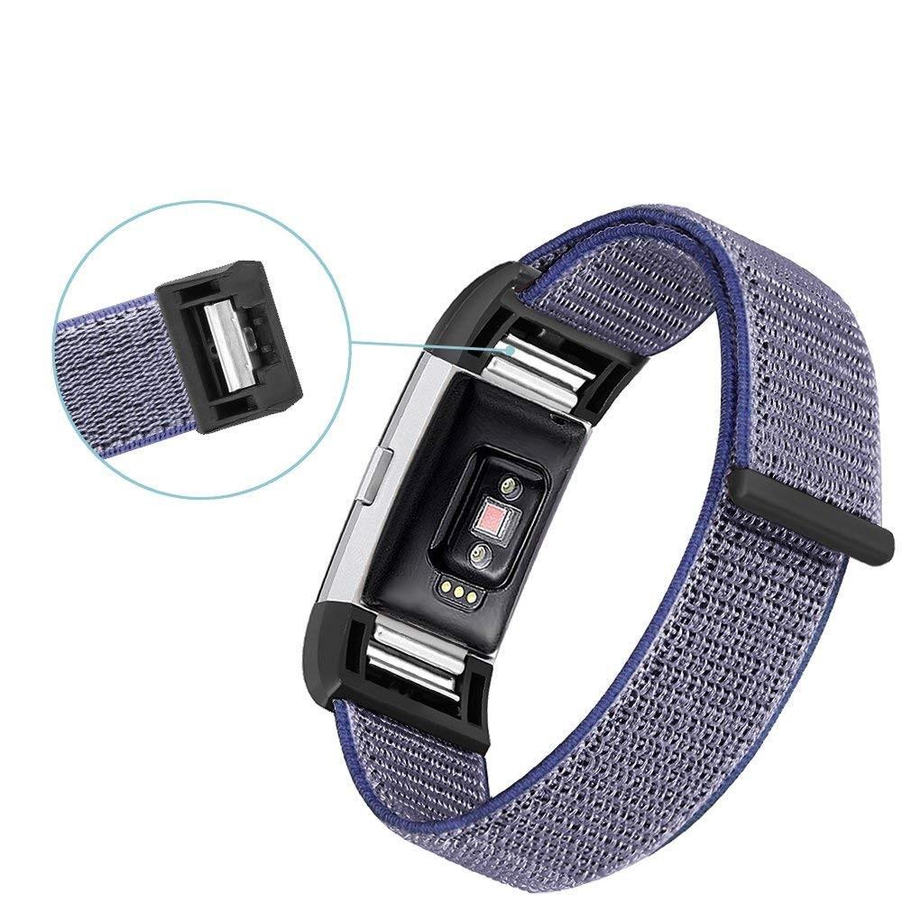 Fitbit Charge 3/4 Nylonreim blå