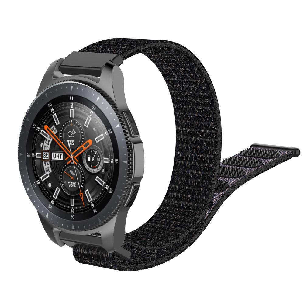 Samsung Galaxy Watch 46mm/45mm Nylonreim svart