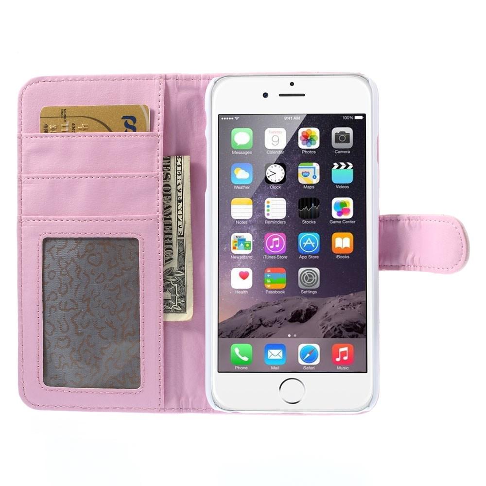 Lommebokdeksel iPhone 6 Plus/6S Plus Quilted rosa