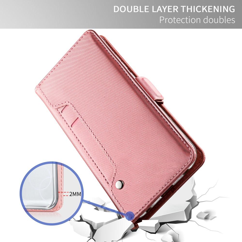 Lommebokdeksel Speil Huawei Mate 20 Pro Rosa Gull