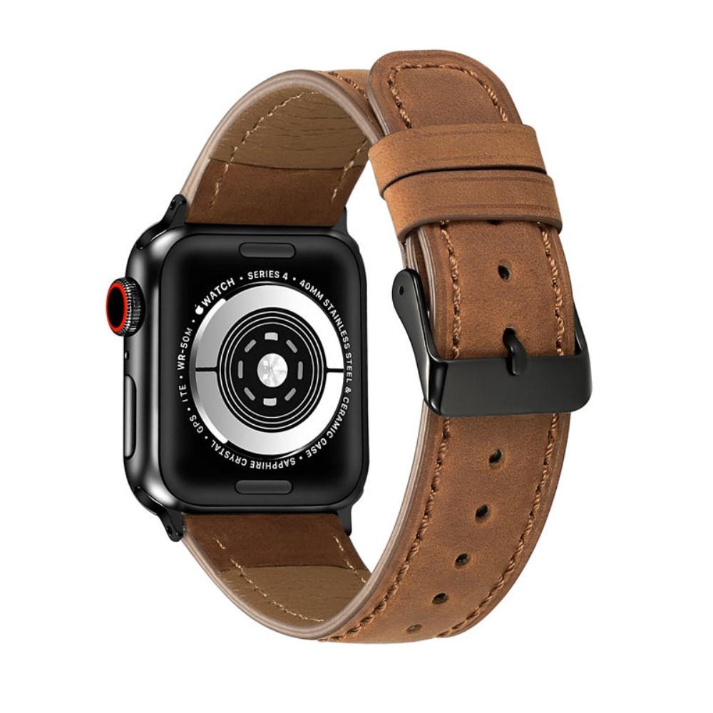 Retro Armband Apple Watch Ultra 49mm cognac