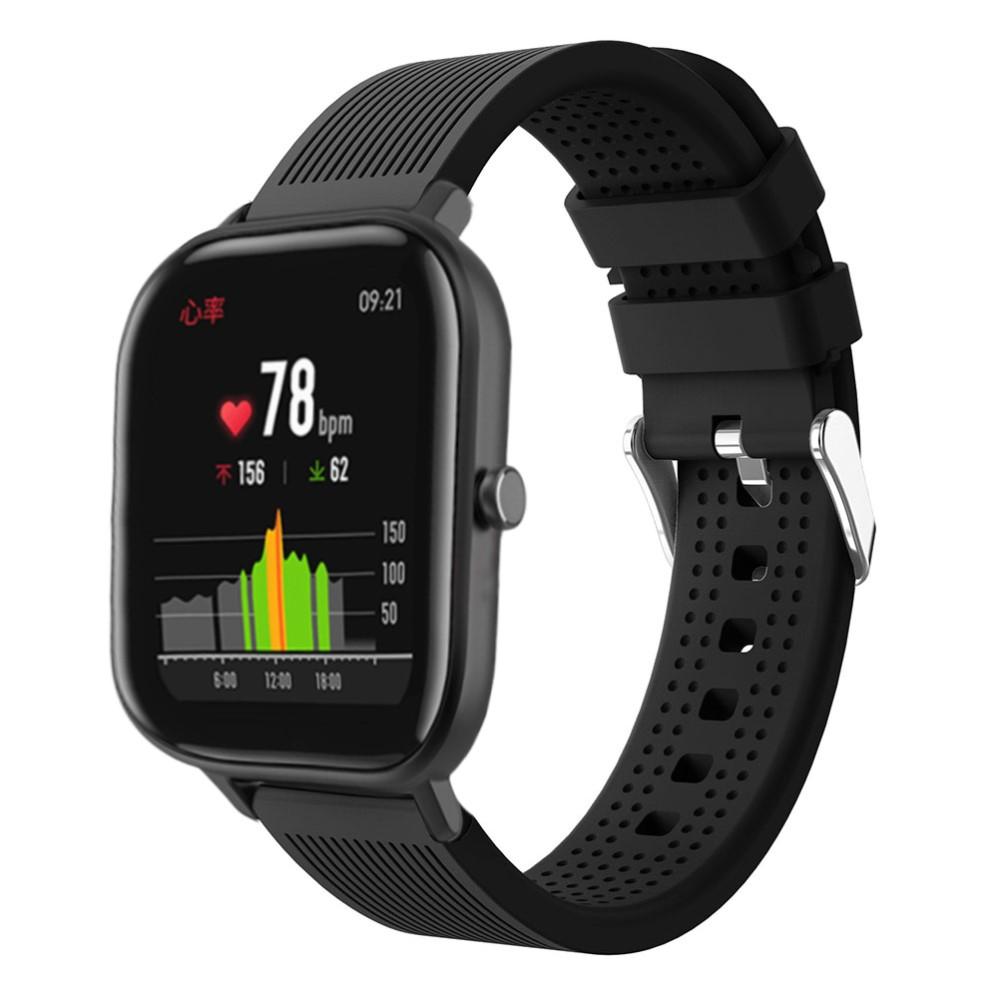 Xiaomi Amazfit GTS/GTS 2 Reim Silikon svart