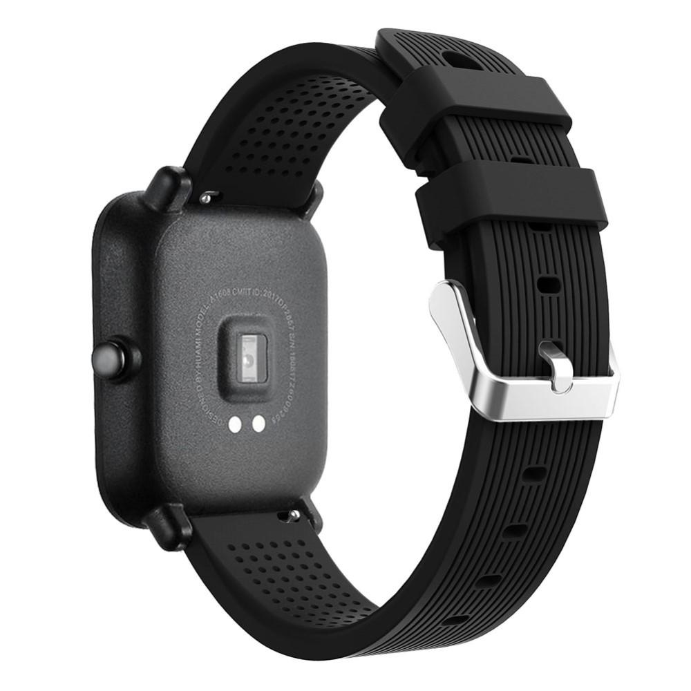 Xiaomi Amazfit GTS/GTS 2 Reim Silikon svart