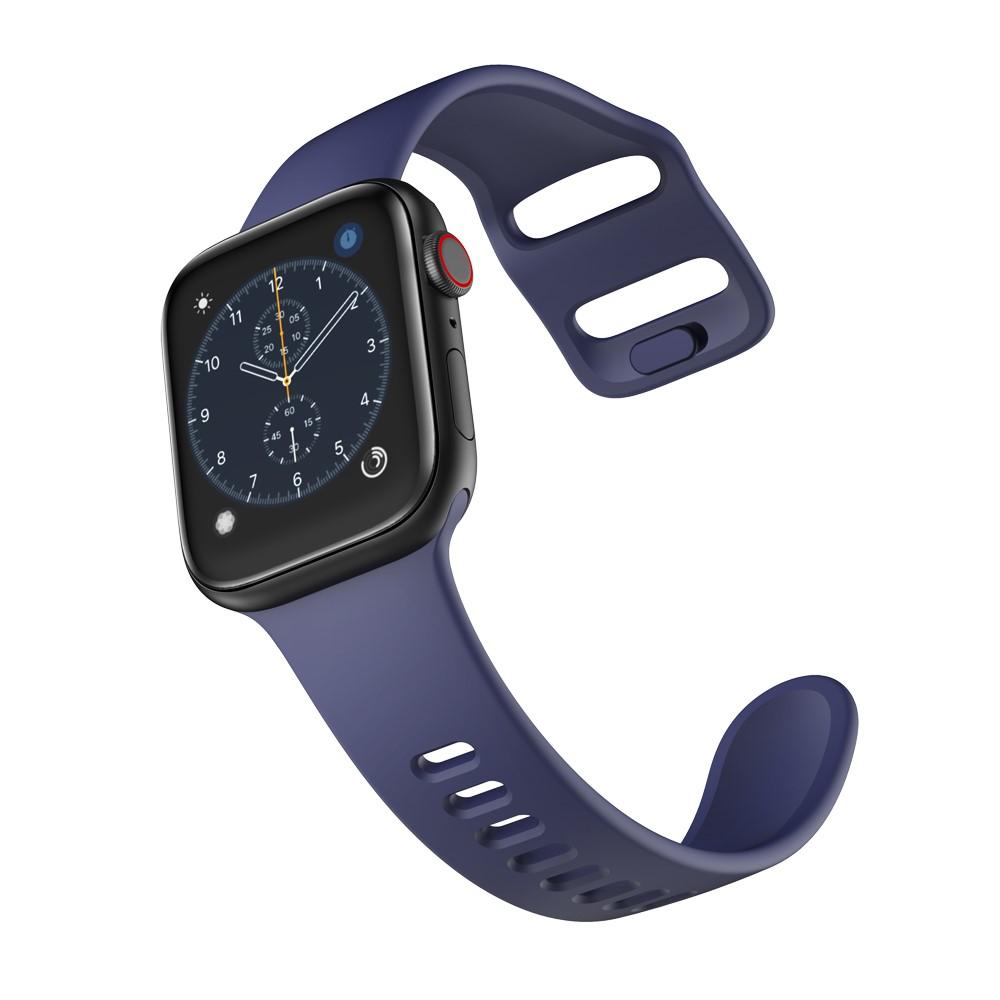 Apple Watch 38/40/41 mm Reim Silikon blå