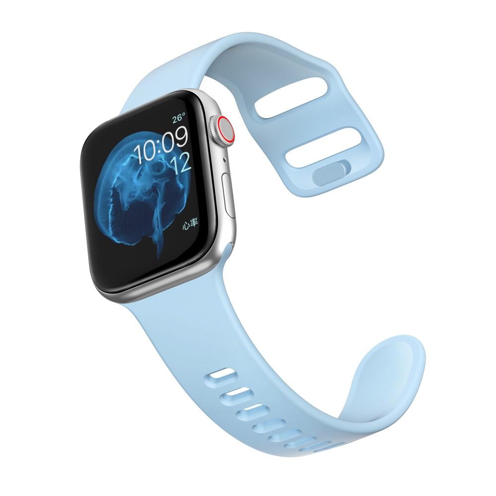 Apple Watch 38/40/41 mm Reim Silikon lyseblå