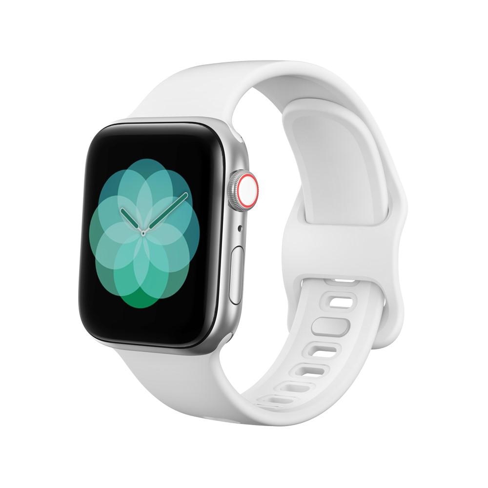 Apple Watch 41mm Series 9 Reim Silikon hvit