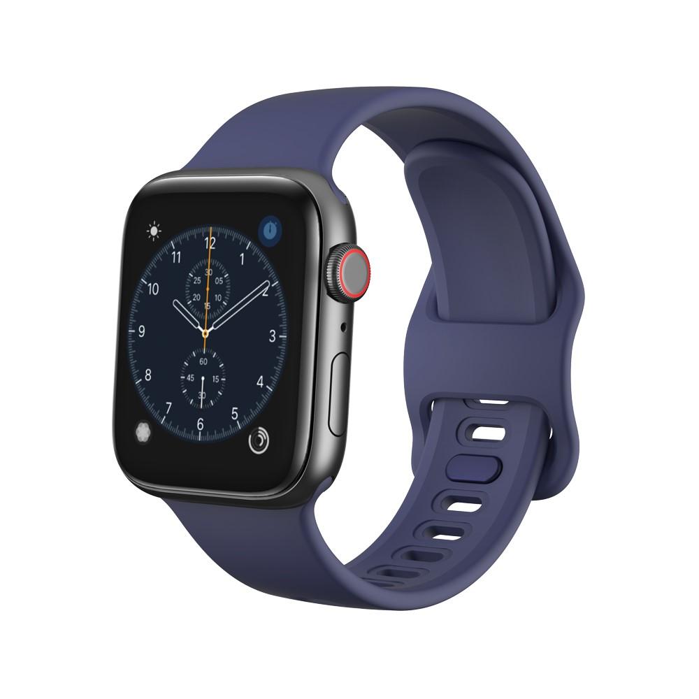 Apple Watch 45mm Series 8 Reim Silikon blå