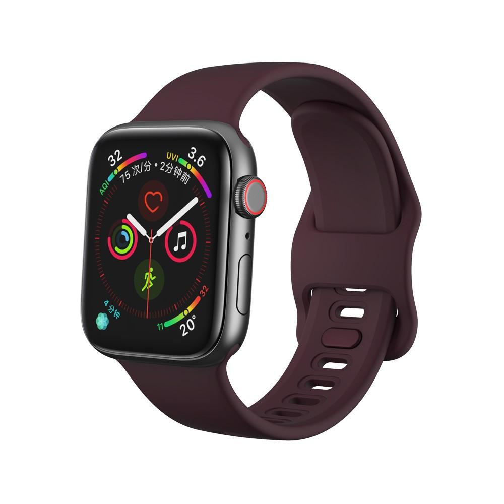 Apple Watch 45mm Series 7 Reim Silikon lilla