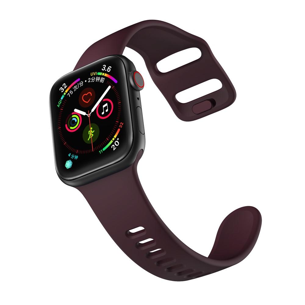 Apple Watch 42mm Reim Silikon lilla