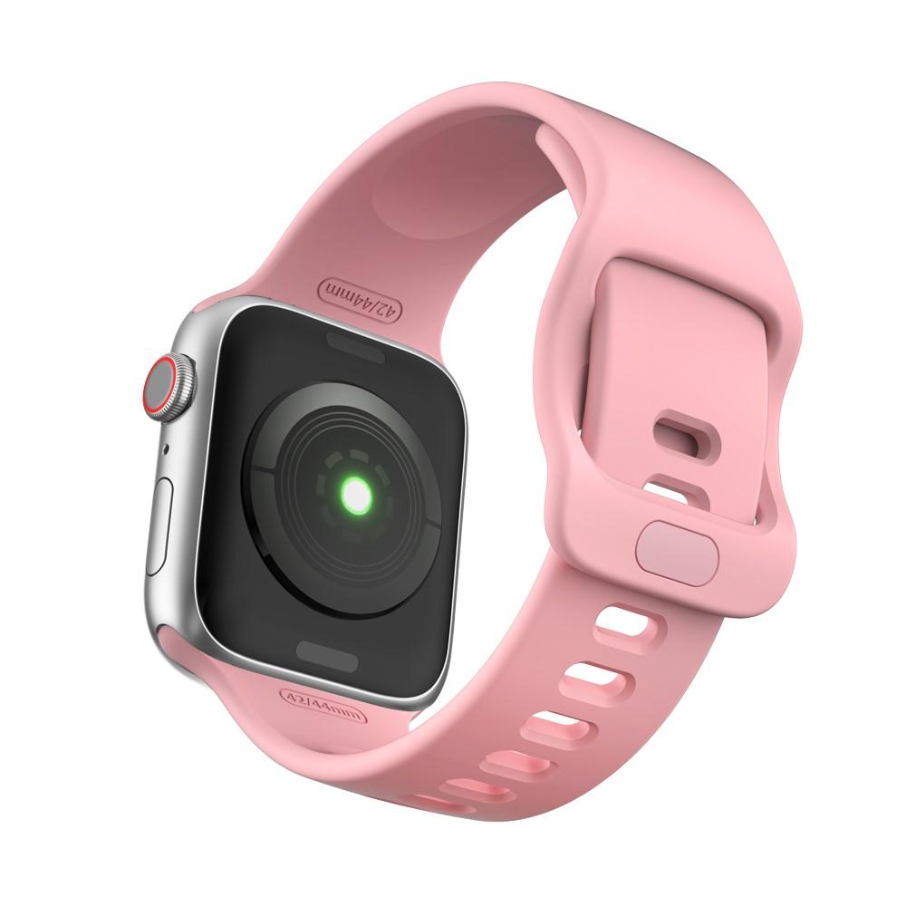 Apple Watch Ultra 2 49mm Reim Silikon rosa