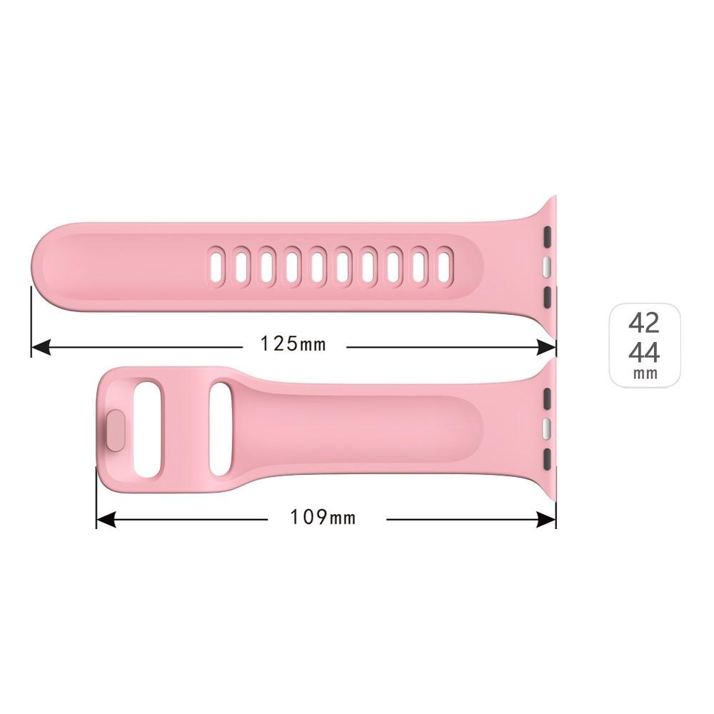 Apple Watch Ultra 49mm Reim Silikon rosa