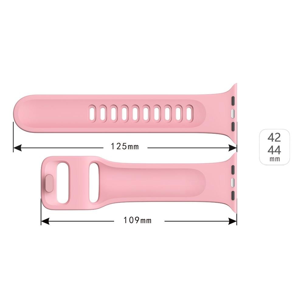 Apple Watch 45mm Series 9 Reim Silikon rosa