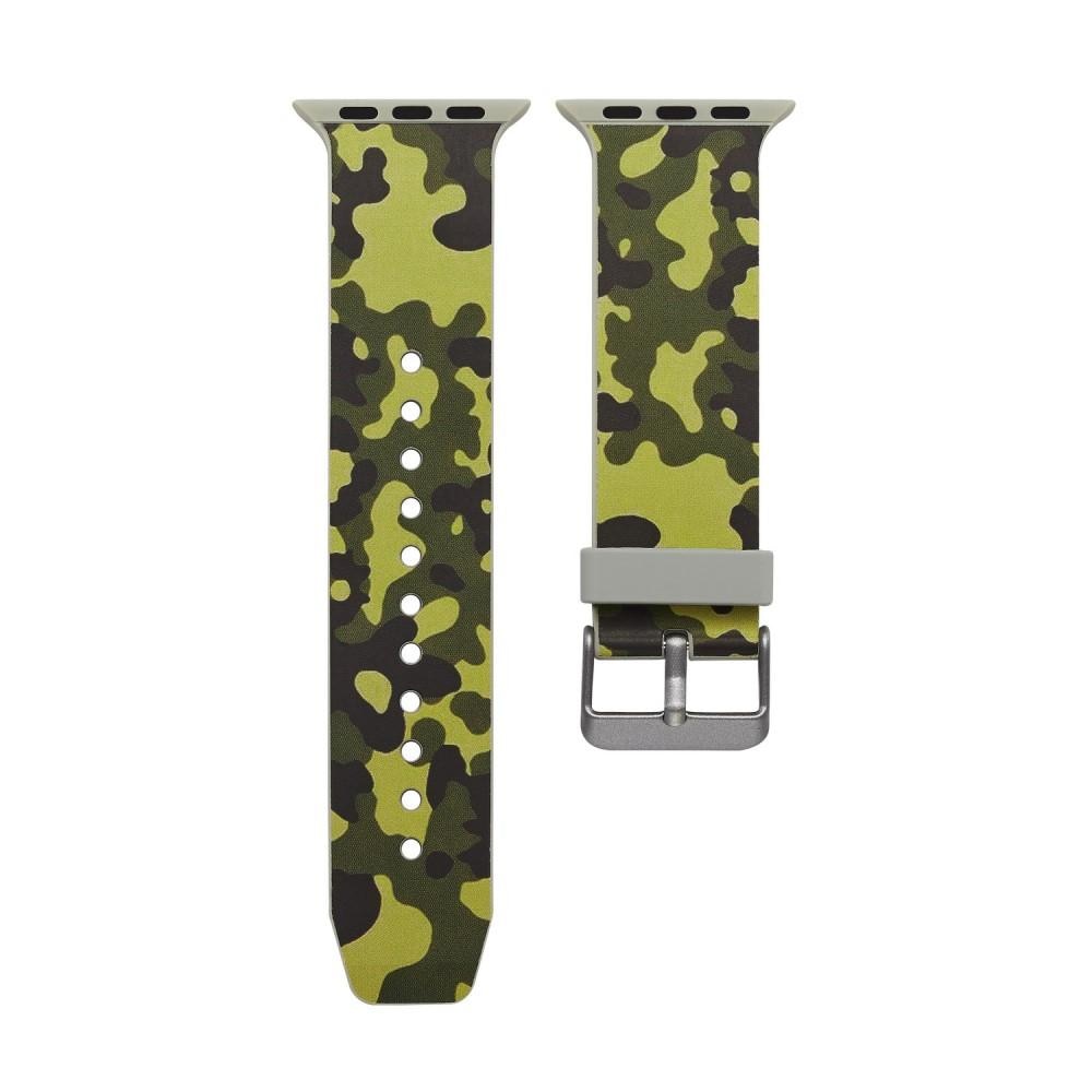 Silikonarmbånd Apple Watch 42/44/45 mm kamouflage