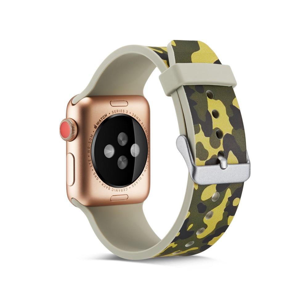 Silikonarmbånd Apple Watch 42/44/45 mm kamouflage