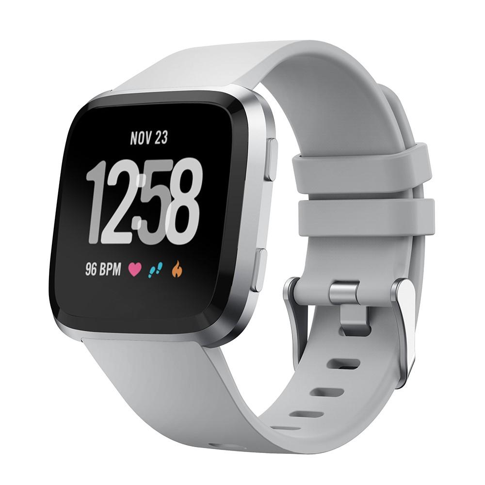 Fitbit Versa/Versa 2 Reim Silikon grå