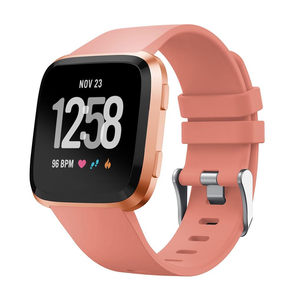 Silikonarmbånd Fitbit Versa/Versa 2 rosa