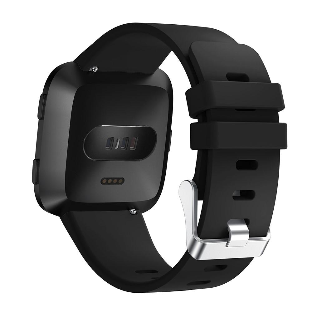 Fitbit Versa/Versa 2 Reim Silikon svart