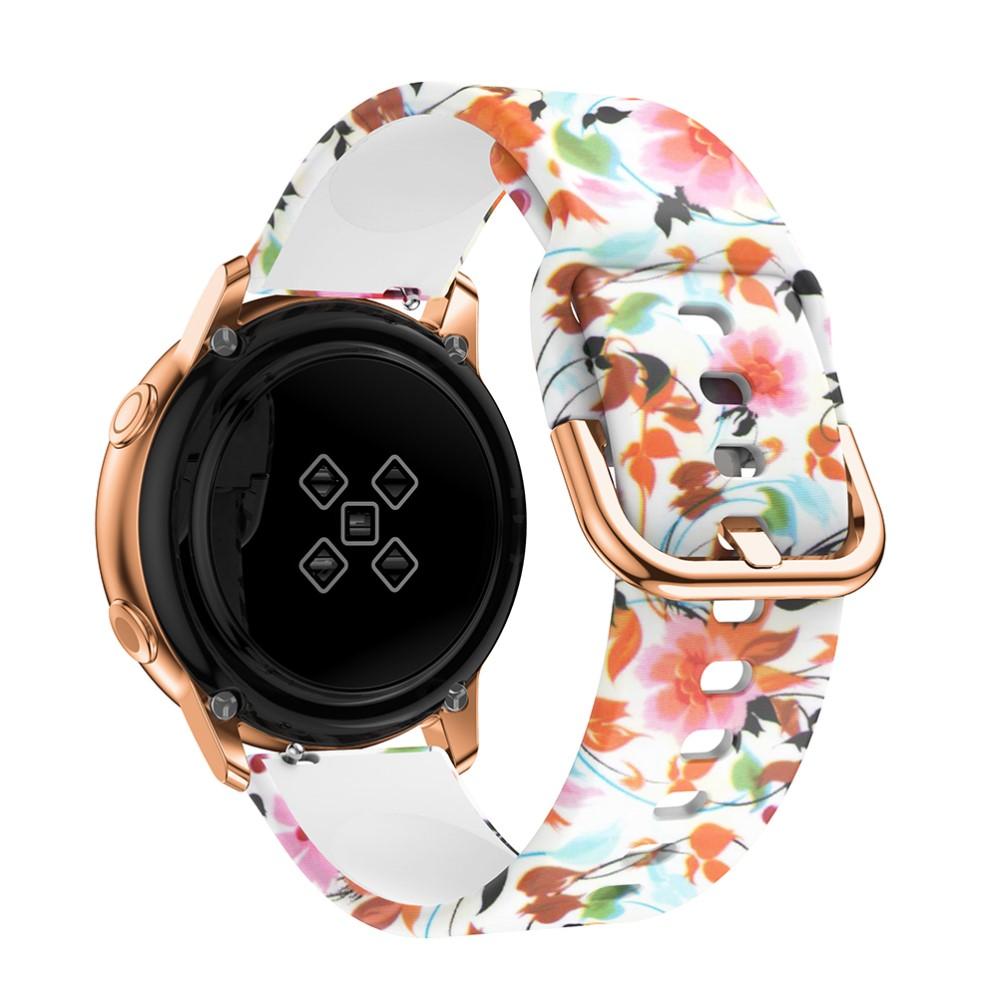 Samsung Galaxy Watch 42mm Reim Silikon blommor