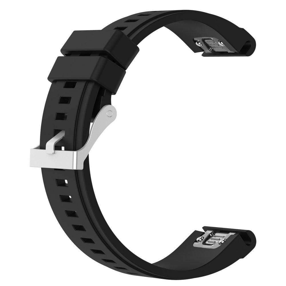 Garmin Fenix 3/3 HR Reim Silikon svart