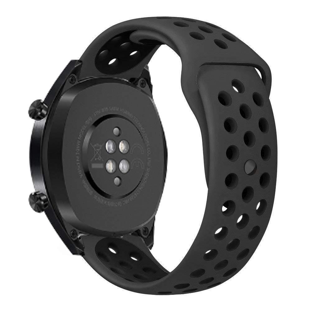 Huawei Galaxy Watch GT Reim Silikon Sport svart