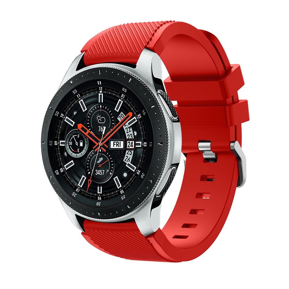 Silikonarmbånd Samsung Galaxy Watch 46mm/45mm rød