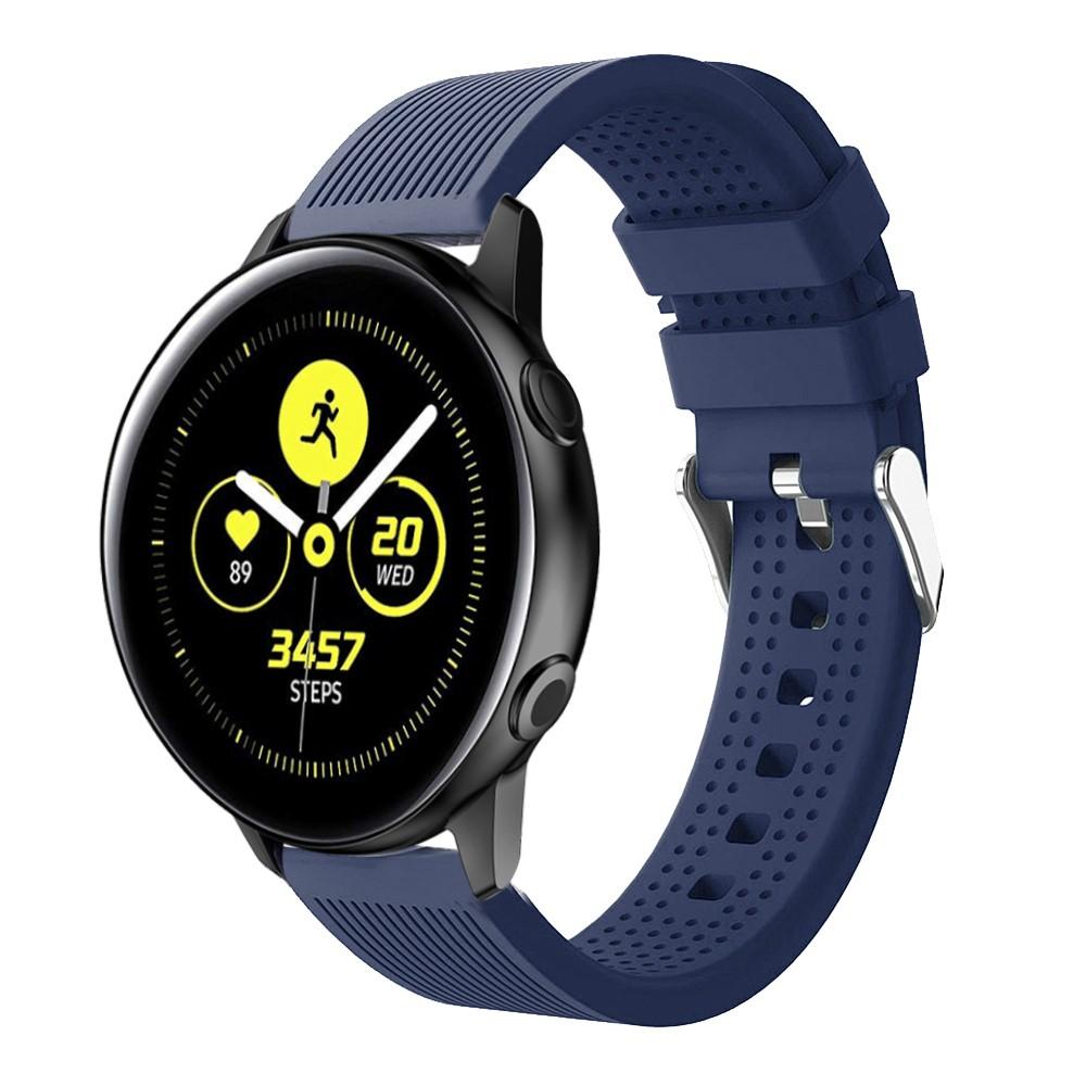 Samsung Galaxy Watch Active Reim Silikon blå