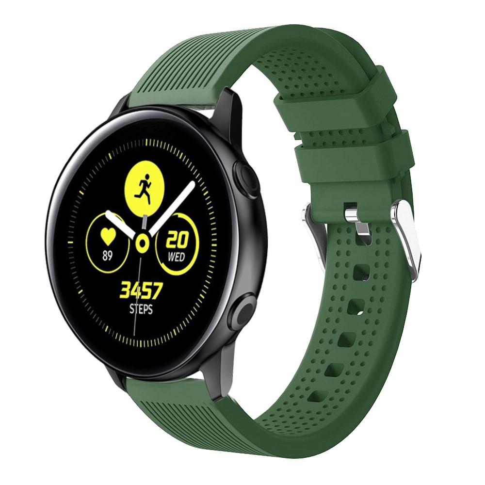 Samsung Galaxy Watch Active Reim Silikon grønn