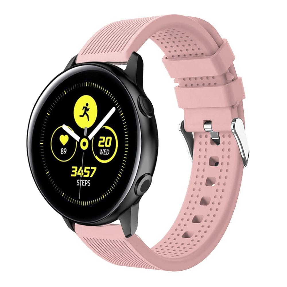 Silikonarmbånd Samsung Galaxy Watch Active/41mm/42mm rosa