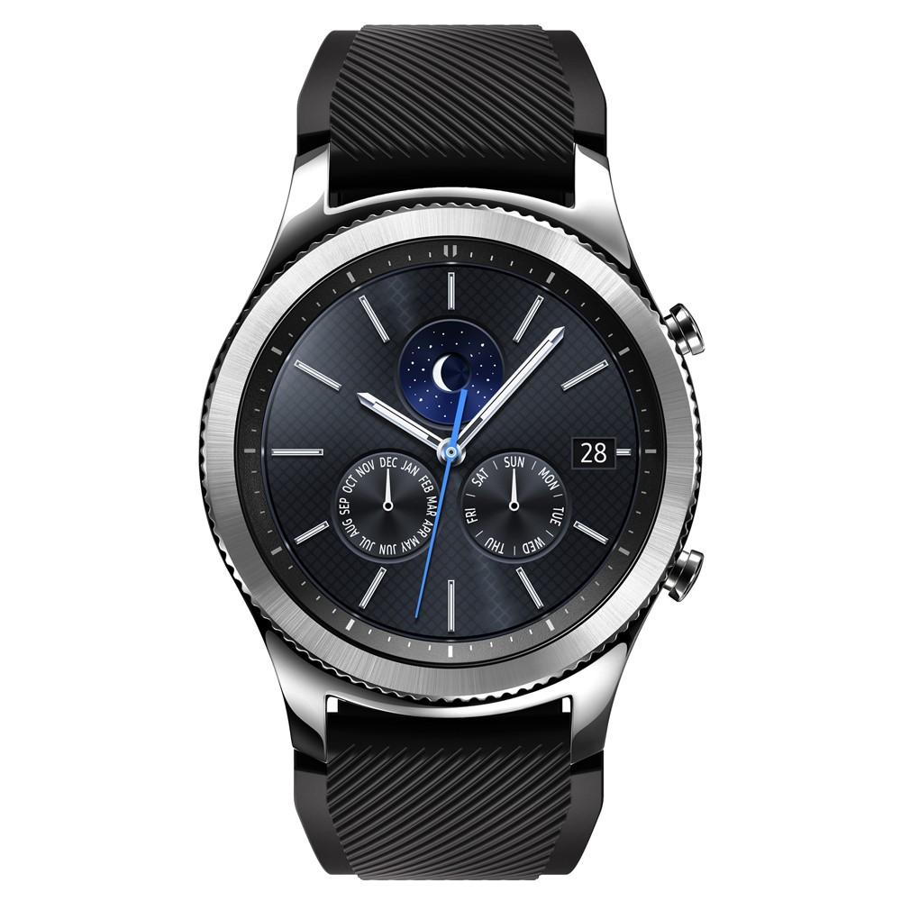 Samsung Gear S3 Frontier/S3 Classic Reim Silikon svart