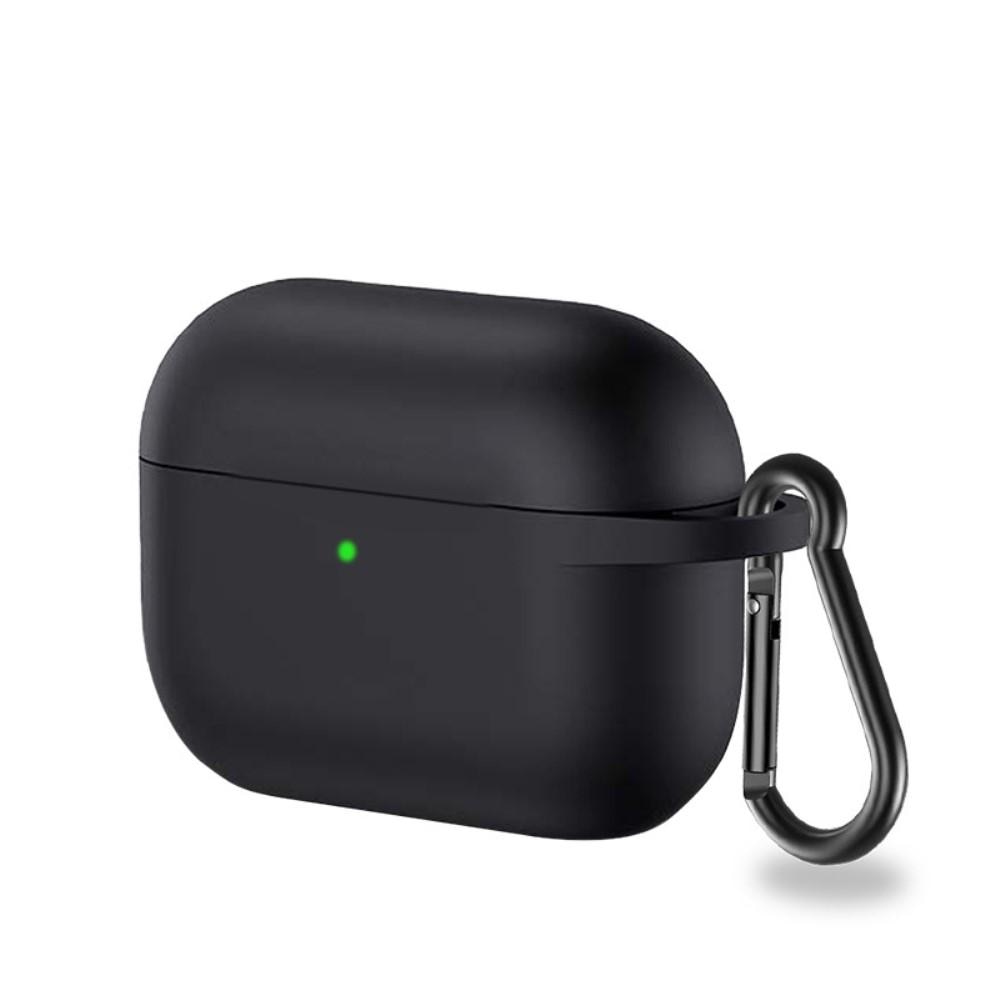 Silikondeksel med karabinkrok Apple AirPods Pro svart