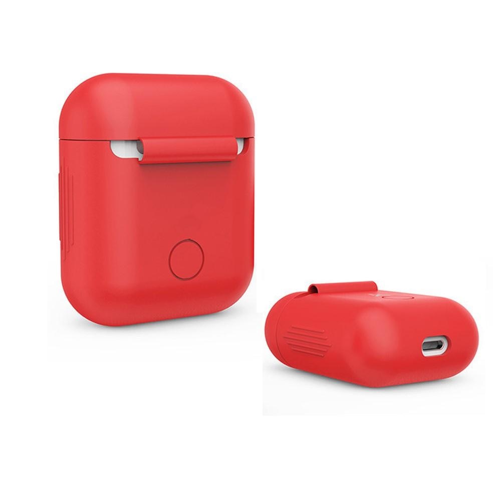 Silikondeksel Apple AirPods rød