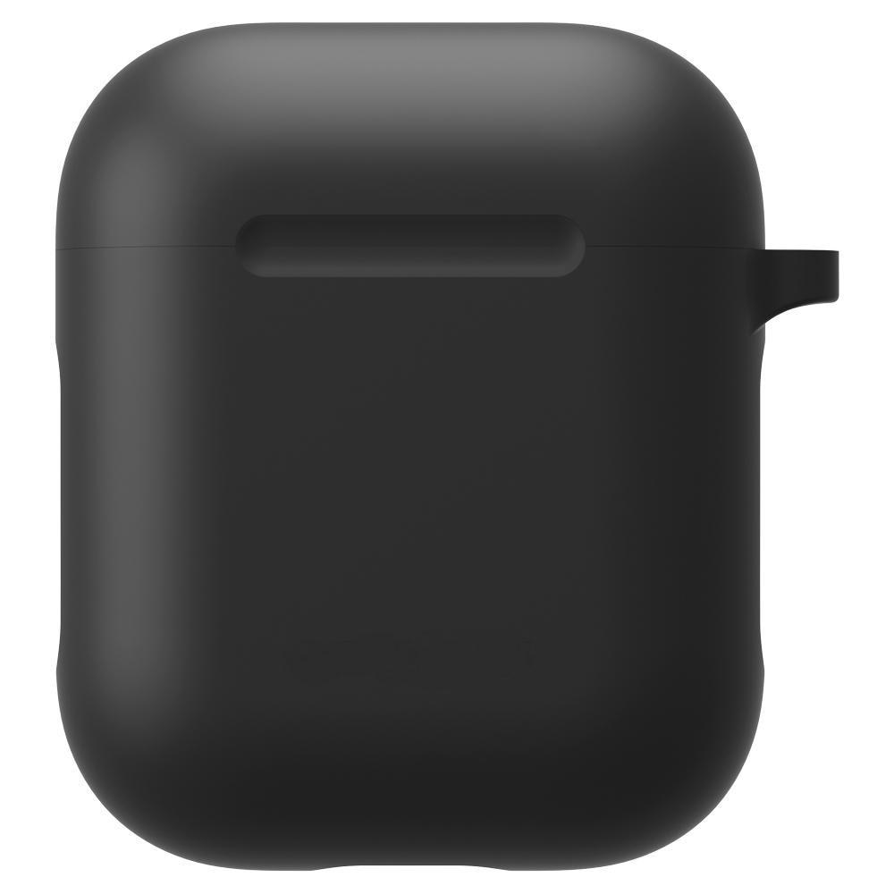 Silikondeksel med karabinkrok Apple AirPods svart