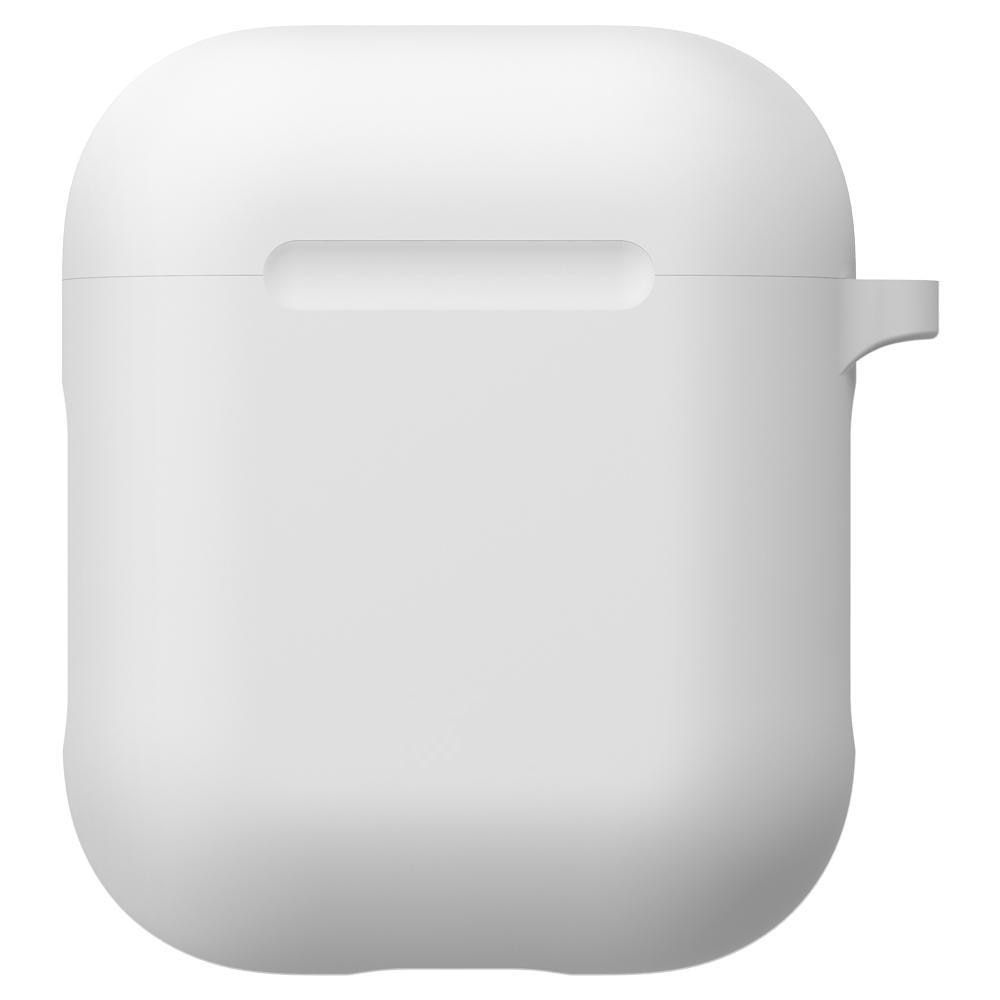 Silikondeksel med karabinkrok Apple AirPods hvit