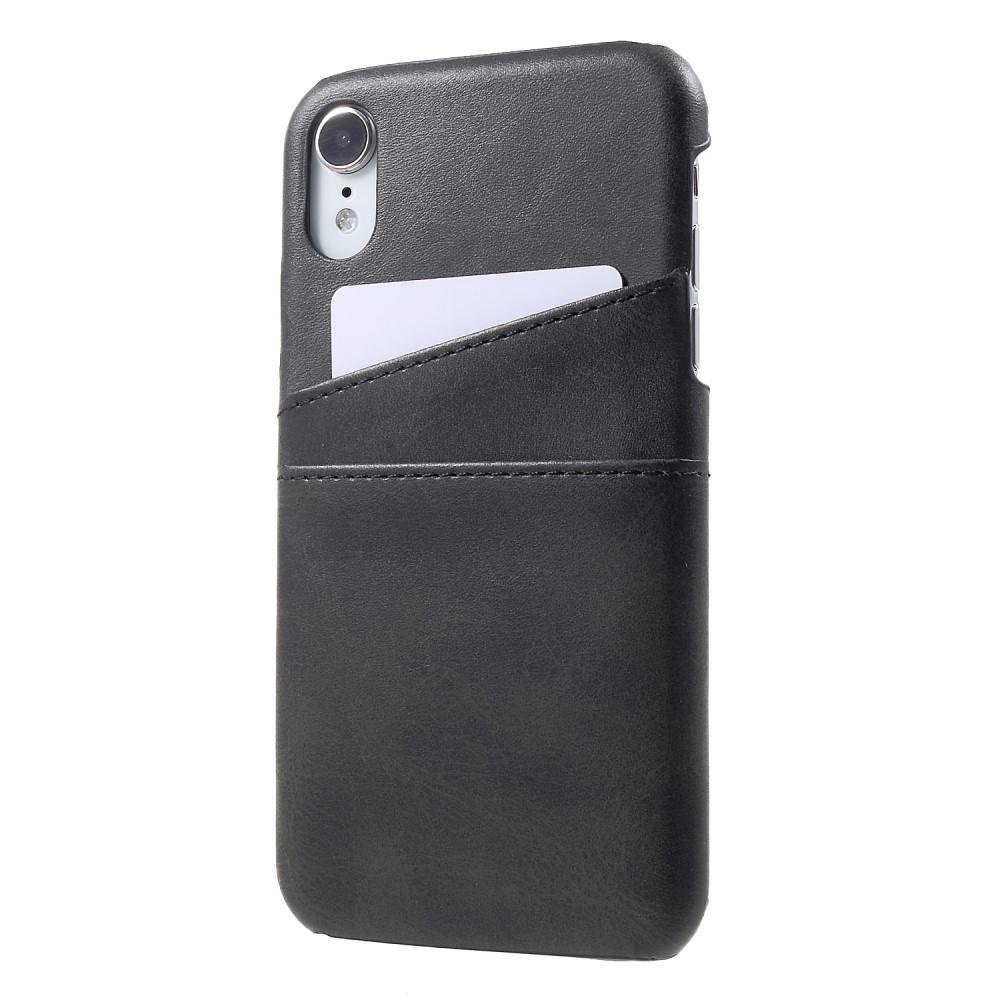 Card Slots Case Apple iPhone XR svart