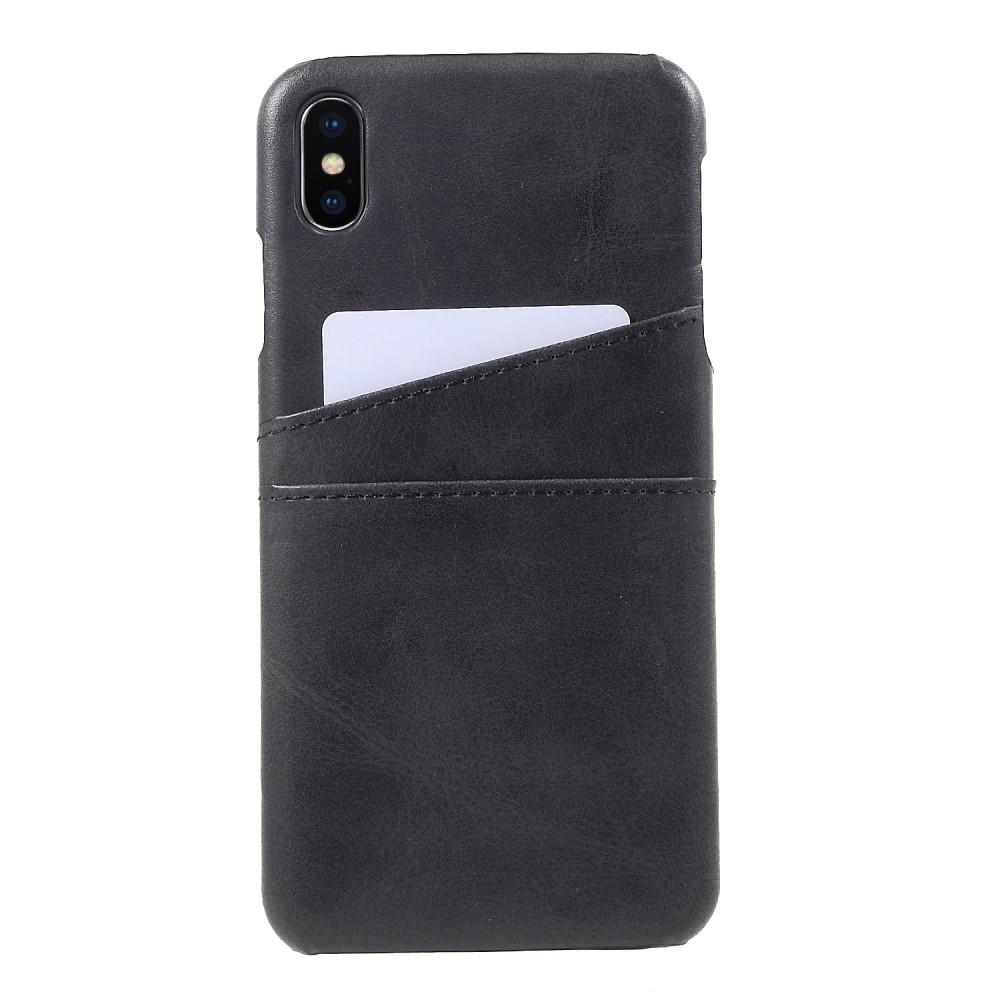 Card Slots Case Apple iPhone XS Max svart