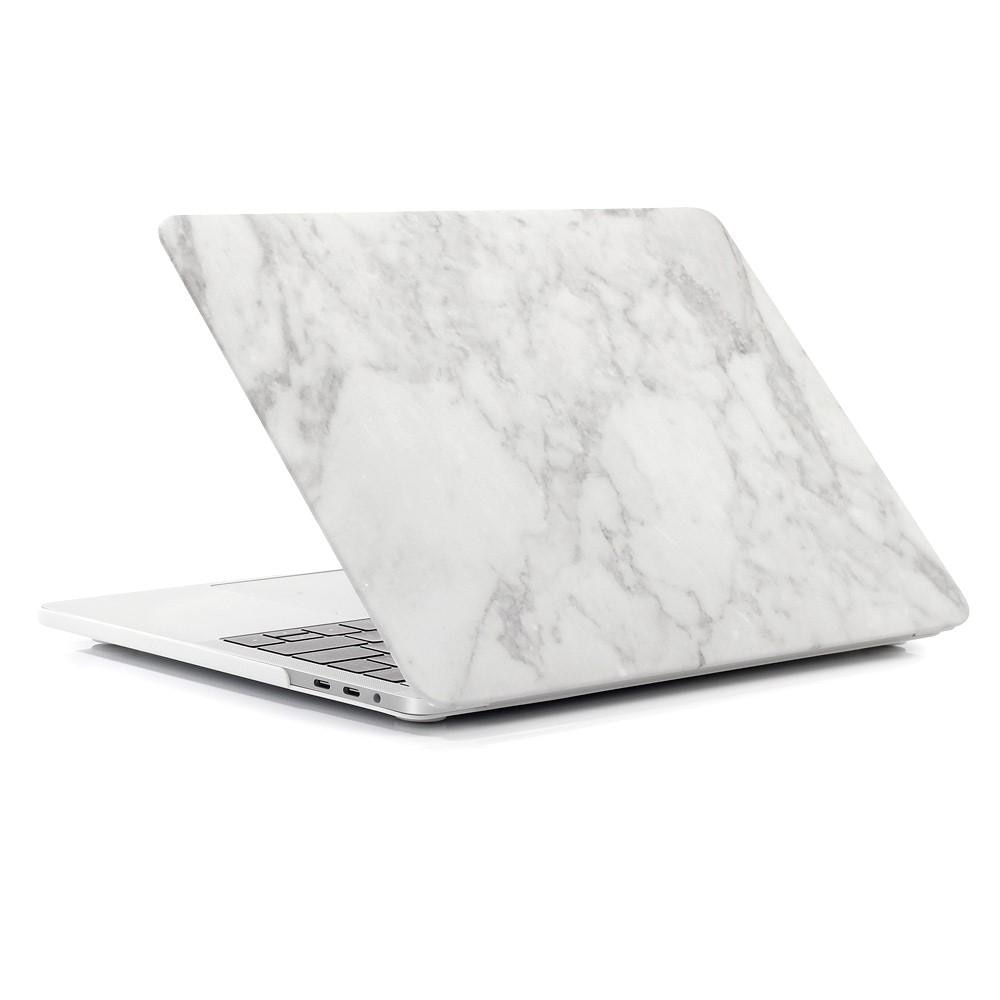 Deksel MacBook Air 13 2018/2019/2020 vit marmor