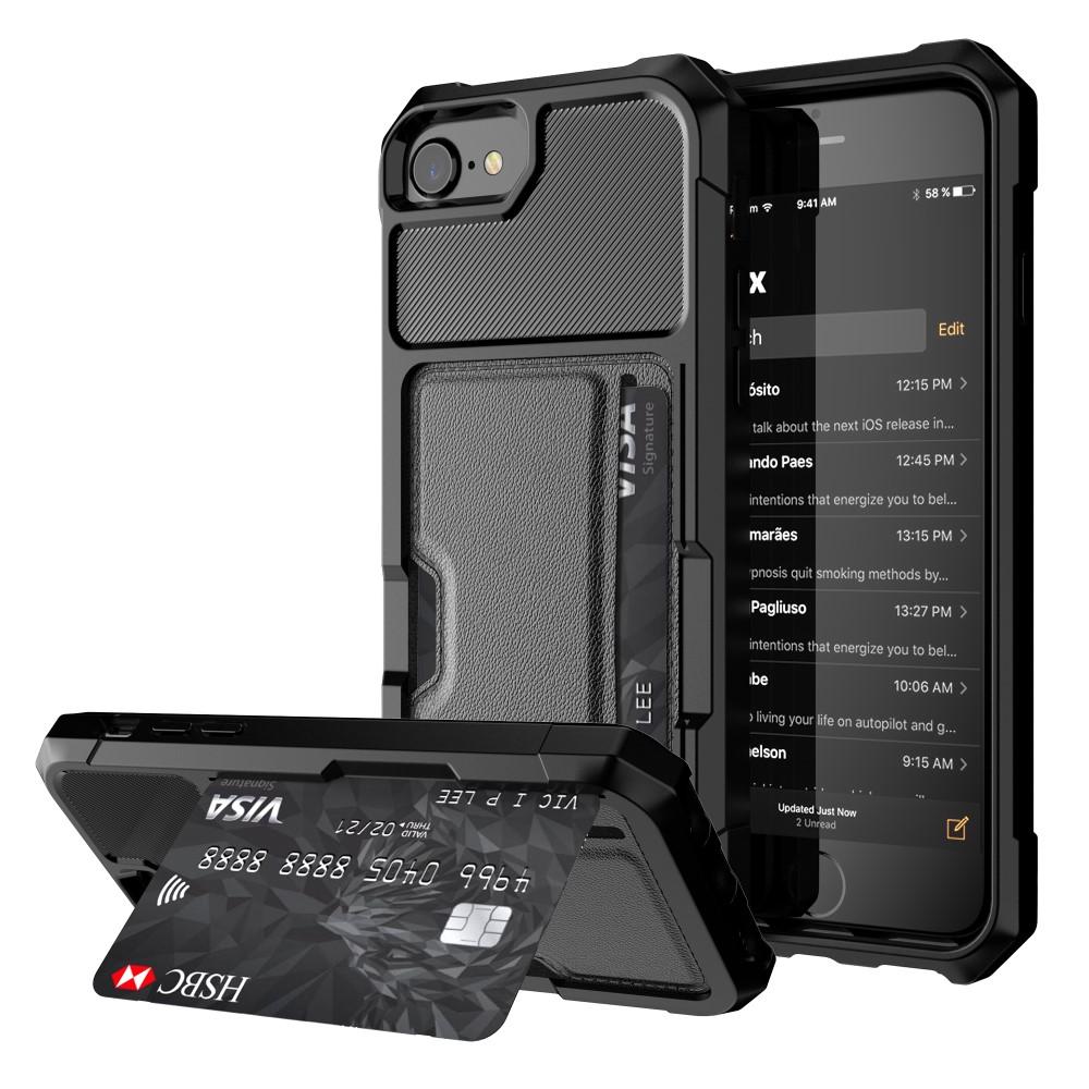 Tough Card Case iPhone 8 svart